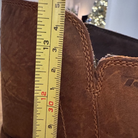 TEVA De La Vina Waterproof Leather Tall Mid-Calf Boots - Brown - Size US 6 - - Picture 6 of 14
